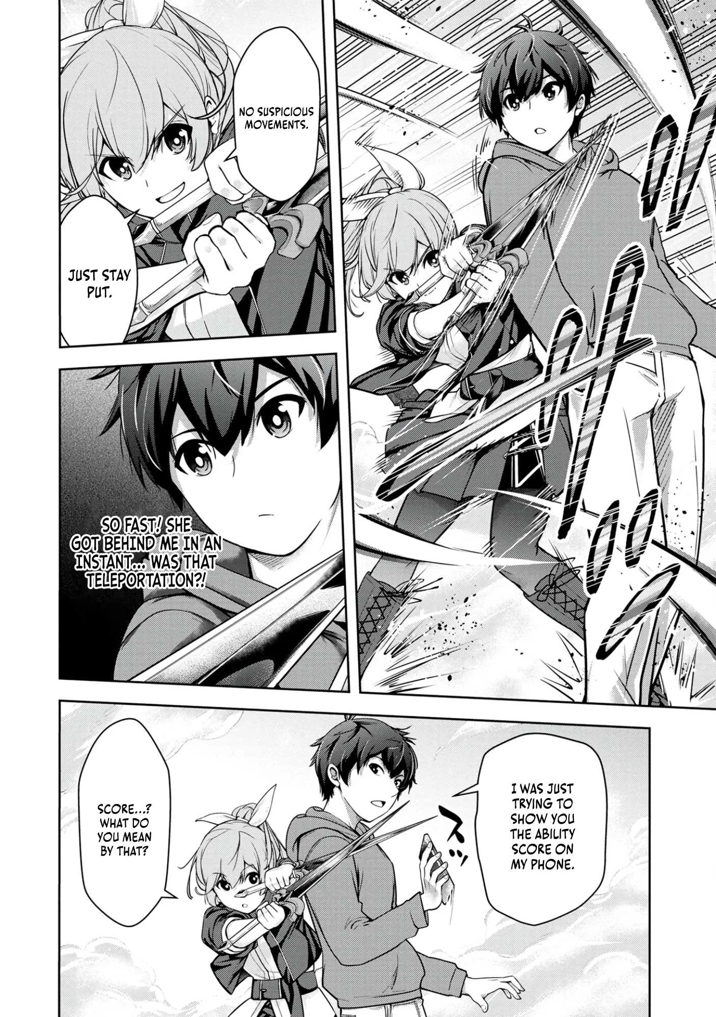 Kamigami no Kennou wo Ayatsurishi Mono ~Nouryoku Suuchi "0" de Sagesumareteiru Ore da ga, Jitsu wa Sekai Saikyou no Ikkaku~ Chapter 2 page 5