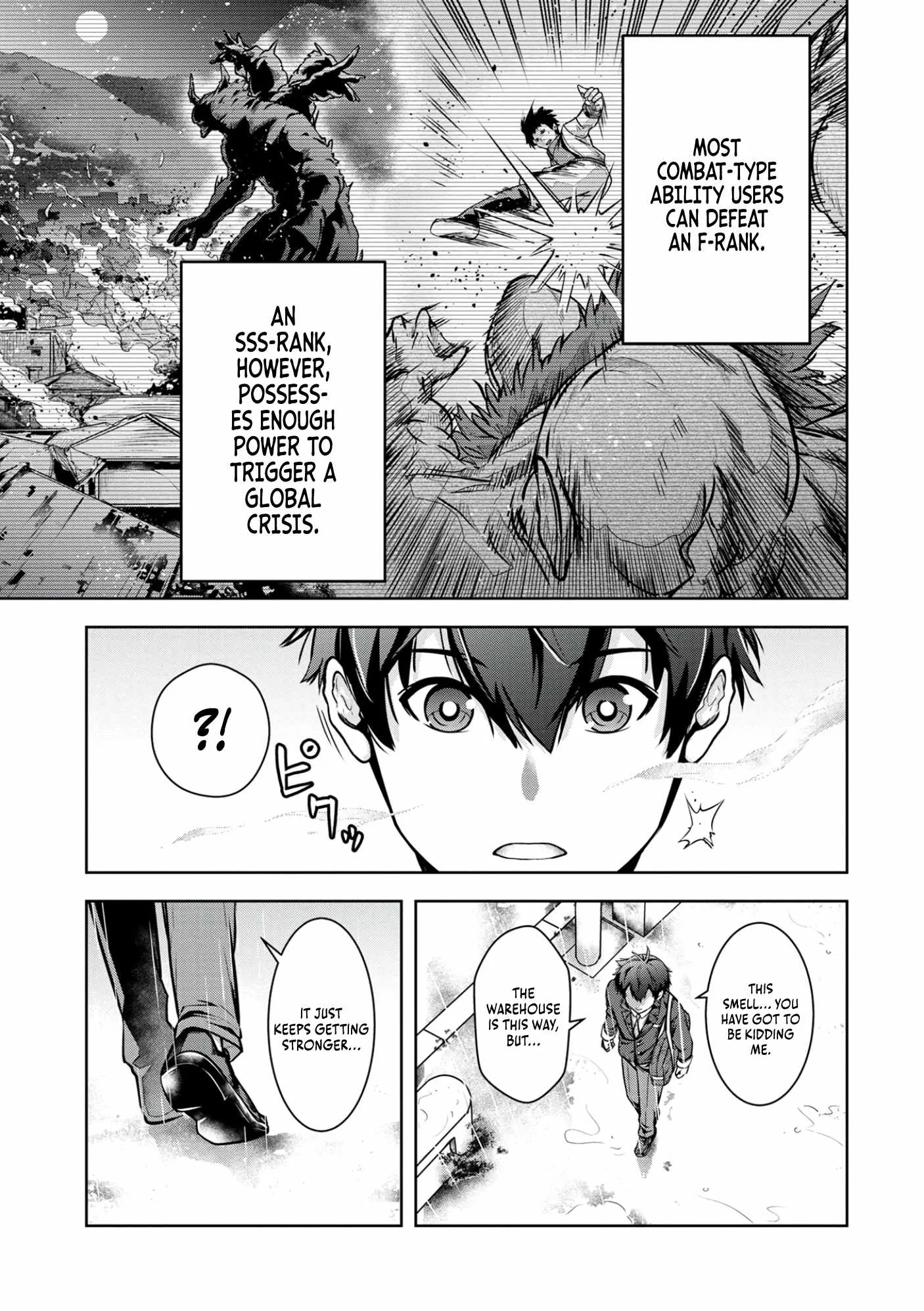 Kamigami no Kennou wo Ayatsurishi Mono ~Nouryoku Suuchi "0" de Sagesumareteiru Ore da ga, Jitsu wa Sekai Saikyou no Ikkaku~ Chapter 3 page 4