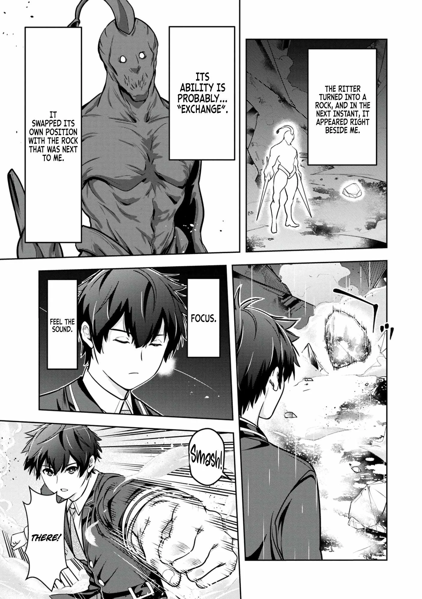 Kamigami no Kennou wo Ayatsurishi Mono ~Nouryoku Suuchi "0" de Sagesumareteiru Ore da ga, Jitsu wa Sekai Saikyou no Ikkaku~ Chapter 3 page 16