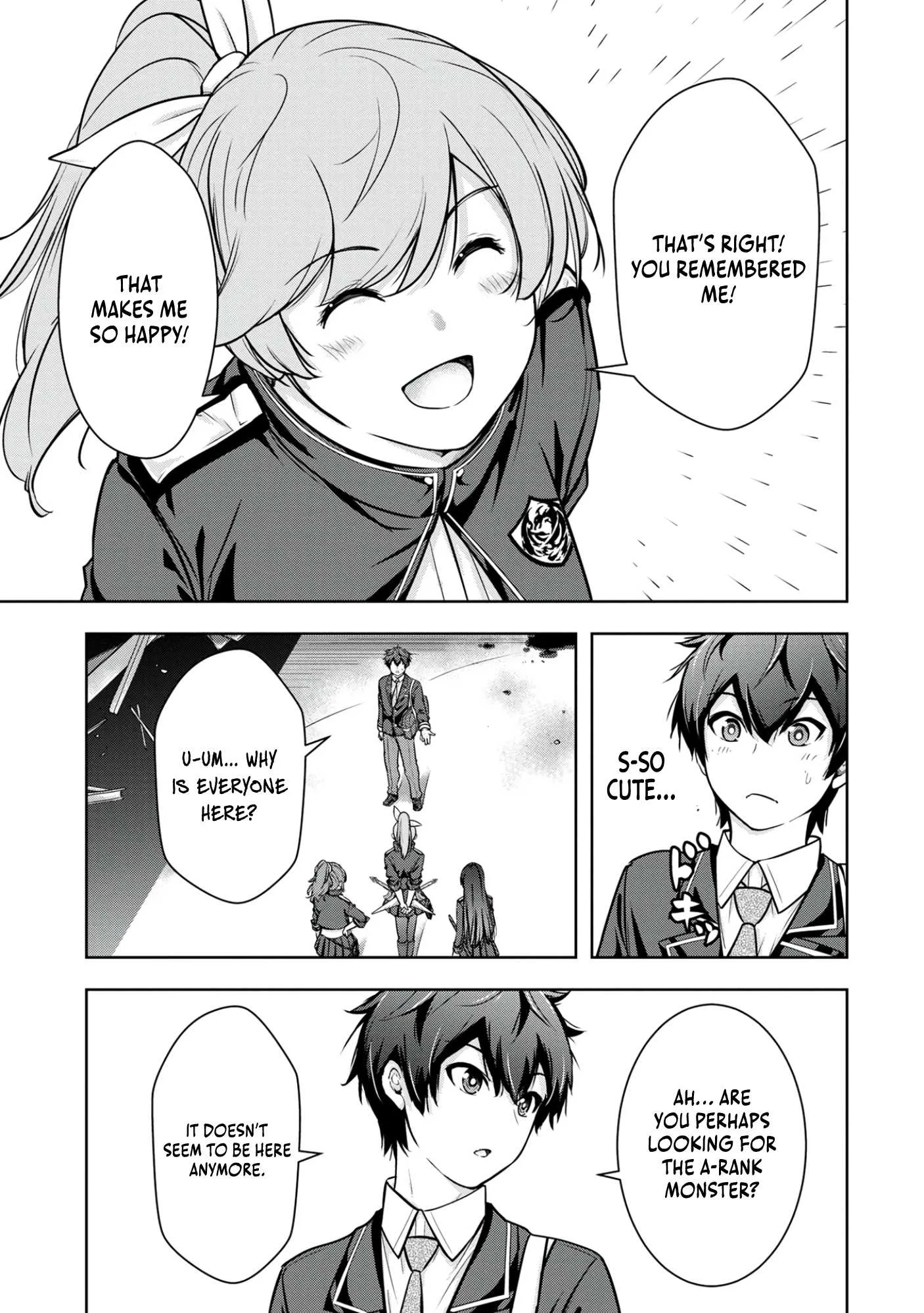 Kamigami no Kennou wo Ayatsurishi Mono ~Nouryoku Suuchi "0" de Sagesumareteiru Ore da ga, Jitsu wa Sekai Saikyou no Ikkaku~ Chapter 4 page 14