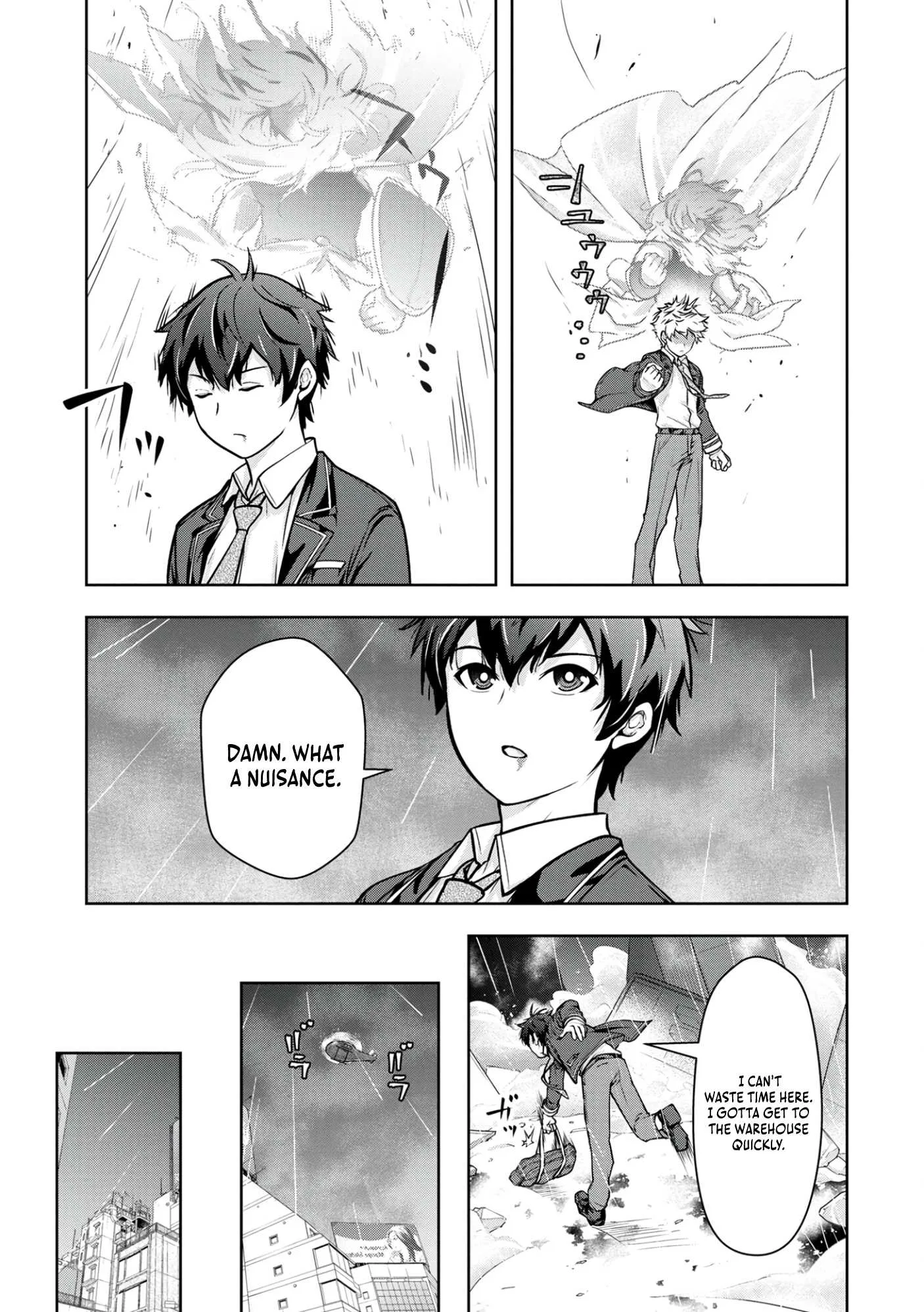 Kamigami no Kennou wo Ayatsurishi Mono ~Nouryoku Suuchi "0" de Sagesumareteiru Ore da ga, Jitsu wa Sekai Saikyou no Ikkaku~ Chapter 4 page 10