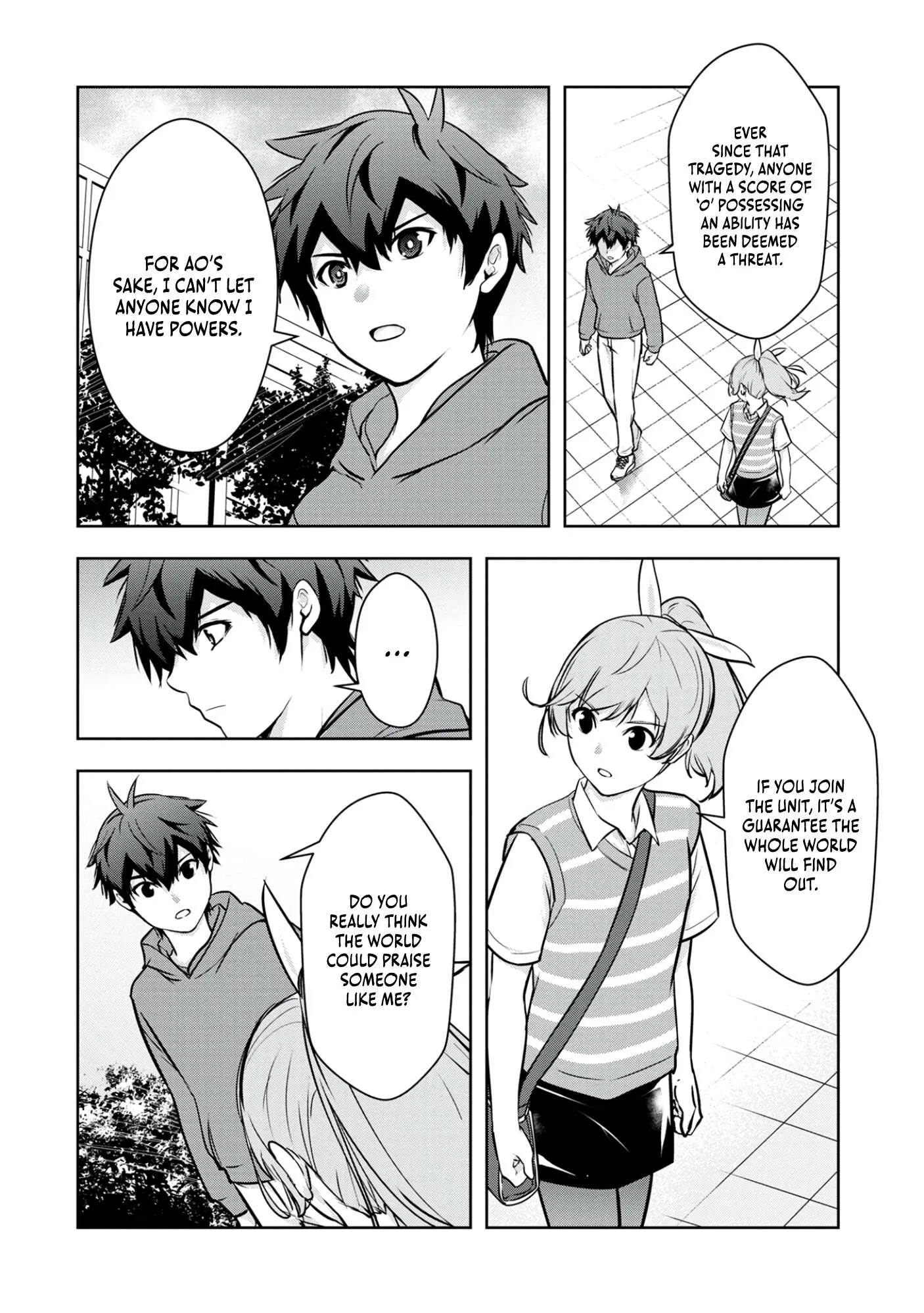 Kamigami no Kennou wo Ayatsurishi Mono ~Nouryoku Suuchi "0" de Sagesumareteiru Ore da ga, Jitsu wa Sekai Saikyou no Ikkaku~ Chapter 5 page 17