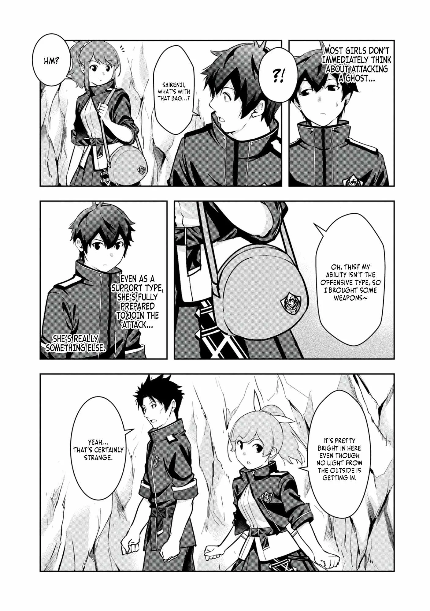 Kamigami no Kennou wo Ayatsurishi Mono ~Nouryoku Suuchi "0" de Sagesumareteiru Ore da ga, Jitsu wa Sekai Saikyou no Ikkaku~ Chapter 9 page 4