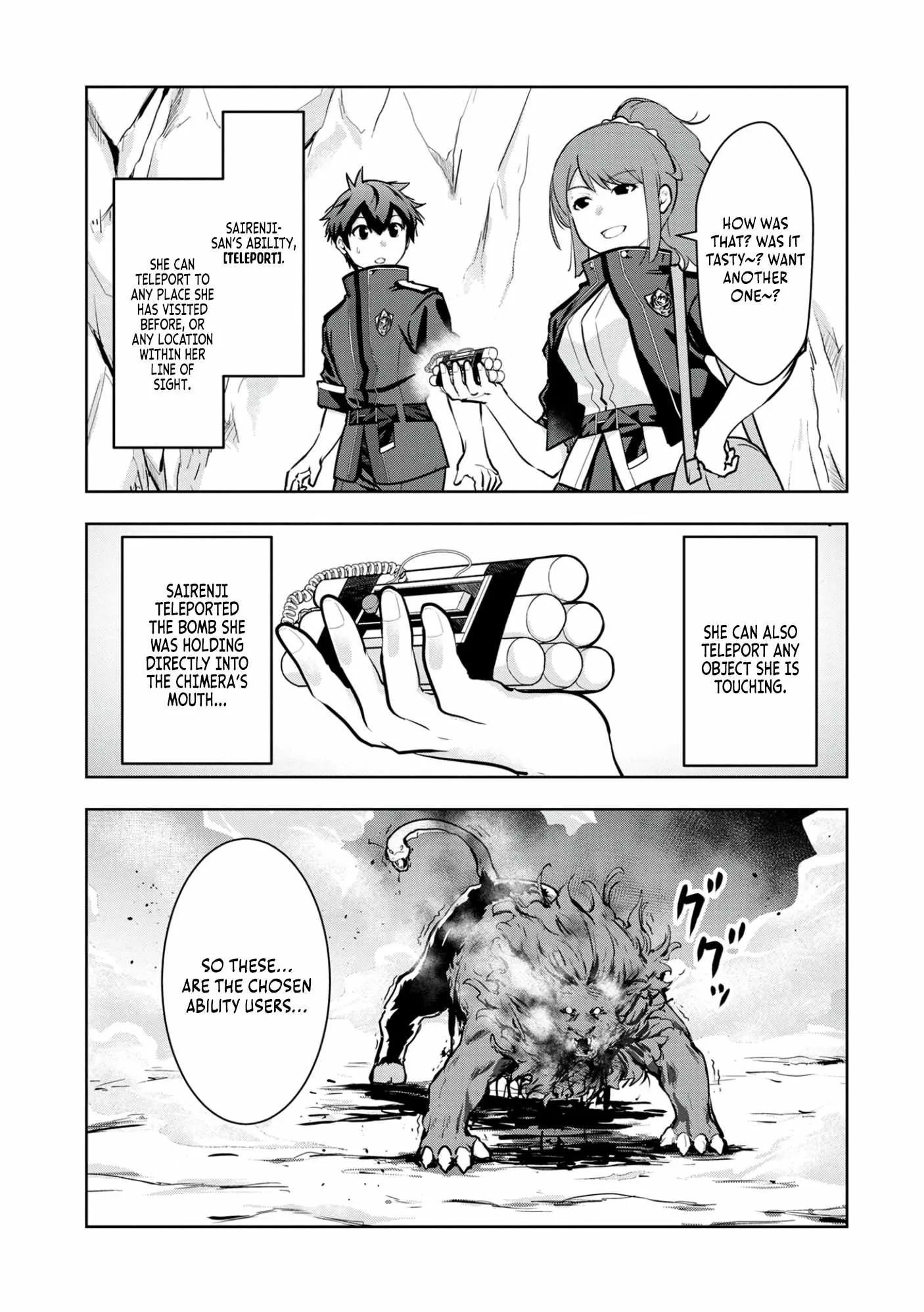 Kamigami no Kennou wo Ayatsurishi Mono ~Nouryoku Suuchi "0" de Sagesumareteiru Ore da ga, Jitsu wa Sekai Saikyou no Ikkaku~ Chapter 9 page 20