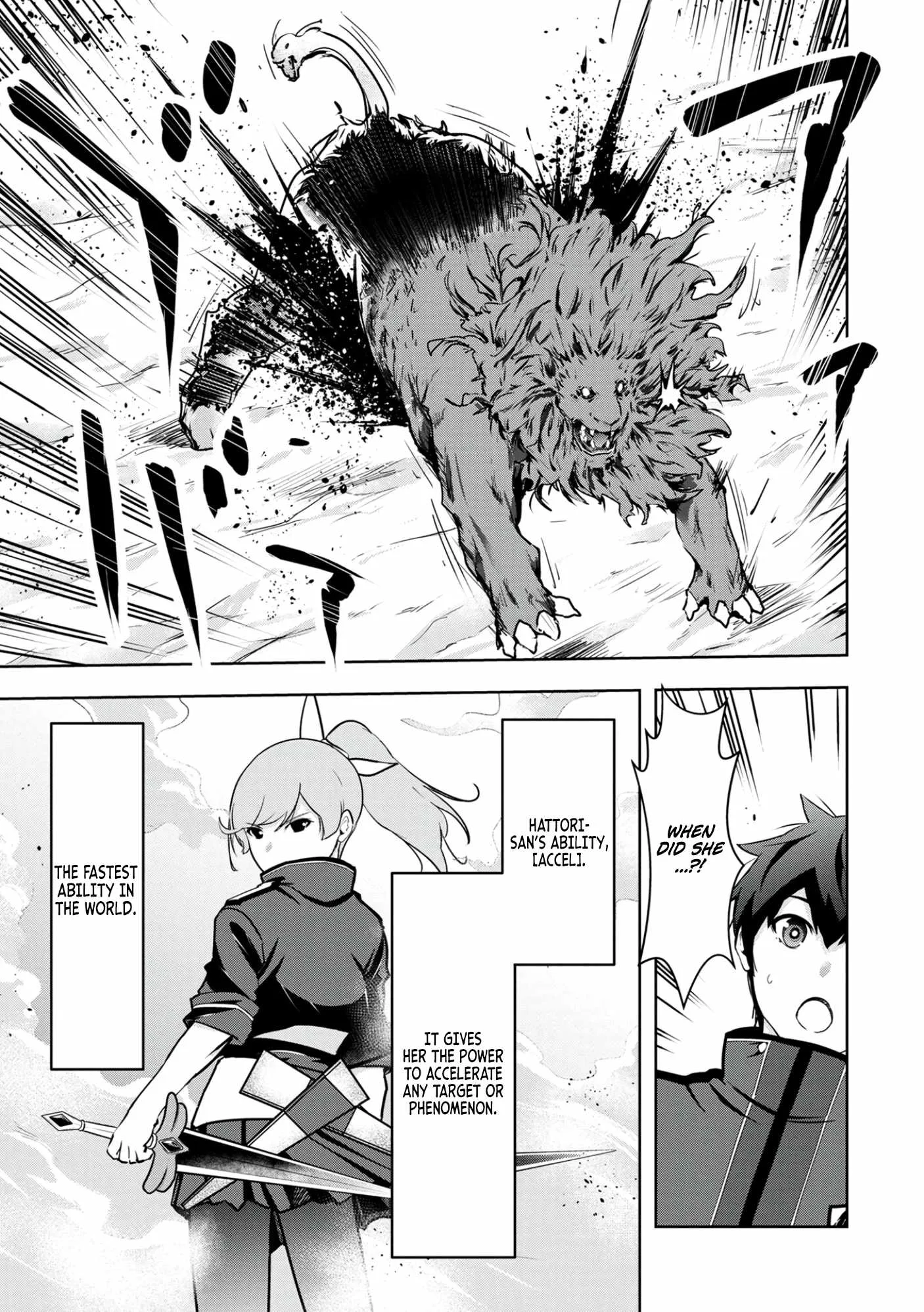 Kamigami no Kennou wo Ayatsurishi Mono ~Nouryoku Suuchi "0" de Sagesumareteiru Ore da ga, Jitsu wa Sekai Saikyou no Ikkaku~ Chapter 9 page 18