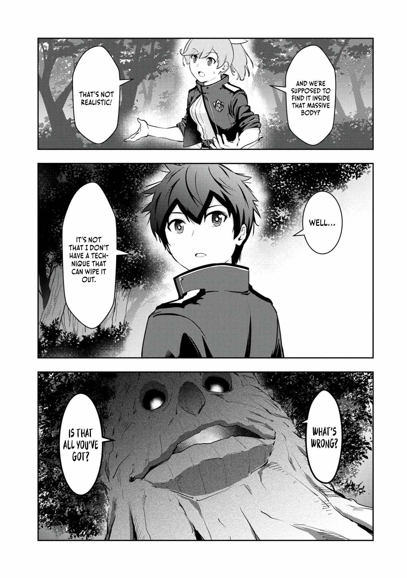 Kamigami no Kennou wo Ayatsurishi Mono ~Nouryoku Suuchi "0" de Sagesumareteiru Ore da ga, Jitsu wa Sekai Saikyou no Ikkaku~ Chapter 11 page 12