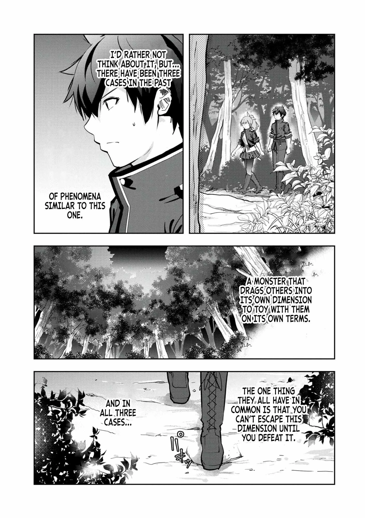 Kamigami no Kennou wo Ayatsurishi Mono ~Nouryoku Suuchi "0" de Sagesumareteiru Ore da ga, Jitsu wa Sekai Saikyou no Ikkaku~ Chapter 10 page 14