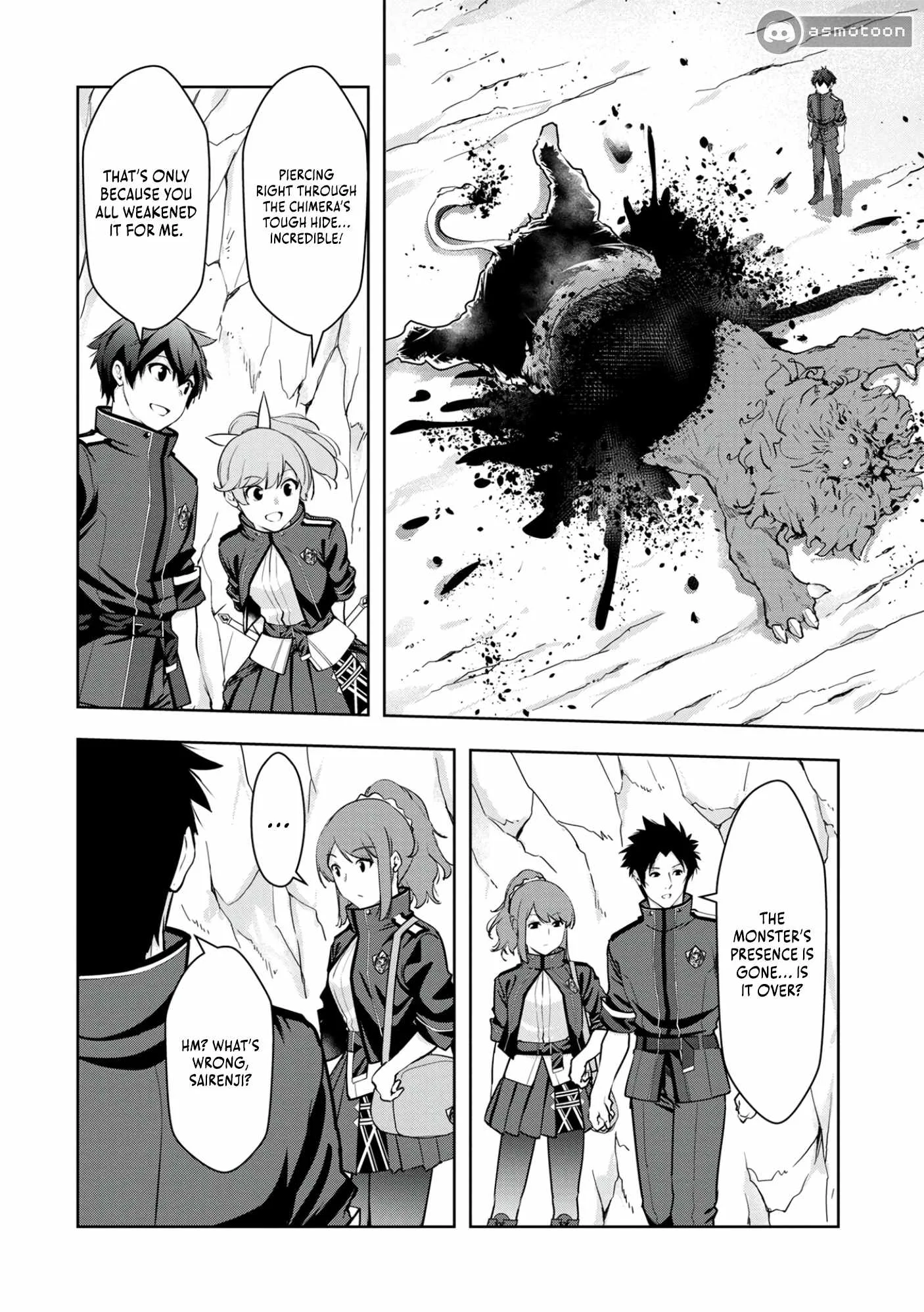Kamigami no Kennou wo Ayatsurishi Mono ~Nouryoku Suuchi "0" de Sagesumareteiru Ore da ga, Jitsu wa Sekai Saikyou no Ikkaku~ Chapter 10 page 7