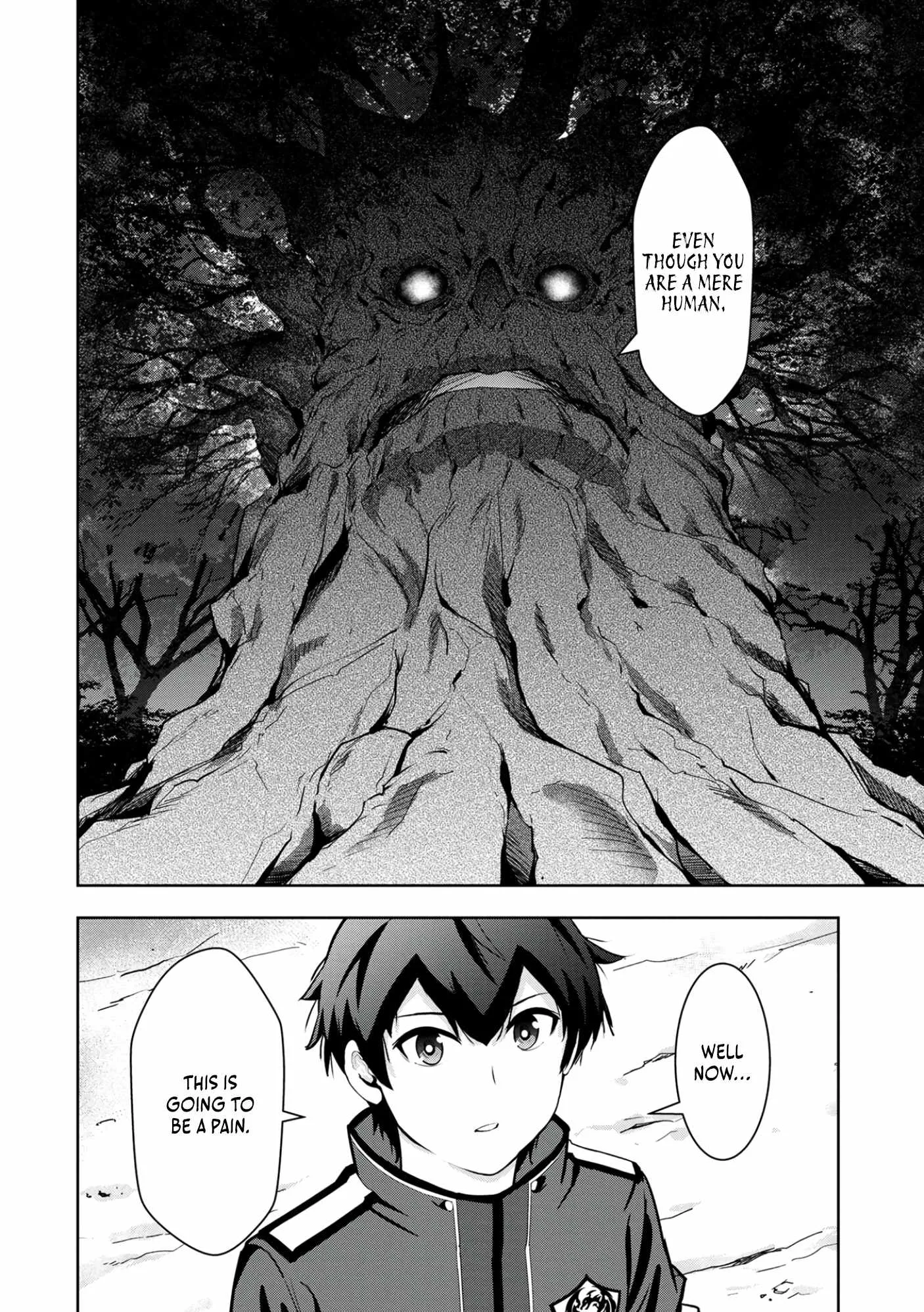 Kamigami no Kennou wo Ayatsurishi Mono ~Nouryoku Suuchi "0" de Sagesumareteiru Ore da ga, Jitsu wa Sekai Saikyou no Ikkaku~ Chapter 10 page 21