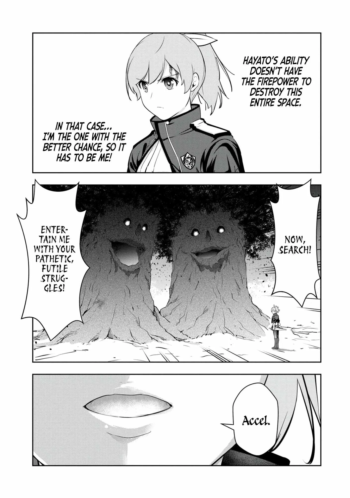 Kamigami no Kennou wo Ayatsurishi Mono ~Nouryoku Suuchi "0" de Sagesumareteiru Ore da ga, Jitsu wa Sekai Saikyou no Ikkaku~ Chapter 12 page 4