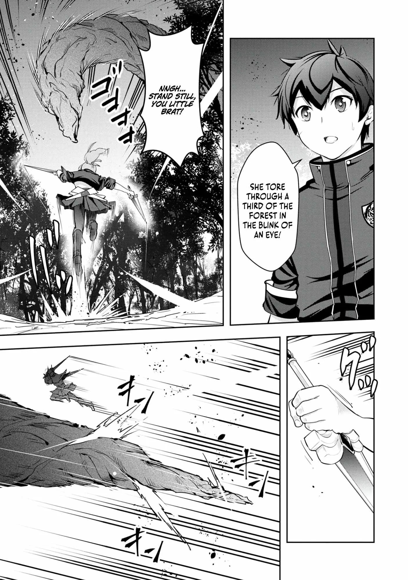 Kamigami no Kennou wo Ayatsurishi Mono ~Nouryoku Suuchi "0" de Sagesumareteiru Ore da ga, Jitsu wa Sekai Saikyou no Ikkaku~ Chapter 12 page 8