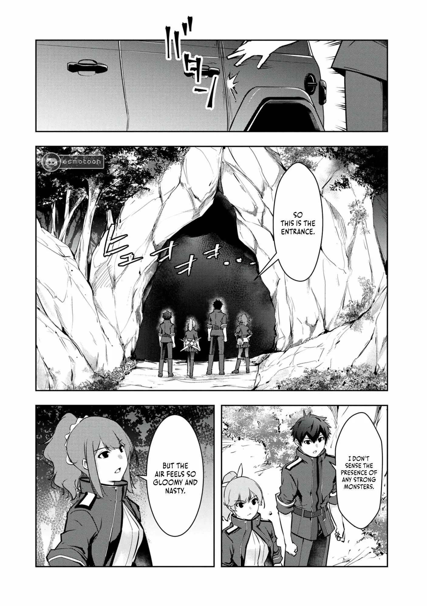 Kamigami no Kennou wo Ayatsurishi Mono ~Nouryoku Suuchi "0" de Sagesumareteiru Ore da ga, Jitsu wa Sekai Saikyou no Ikkaku~ Chapter 8 page 23