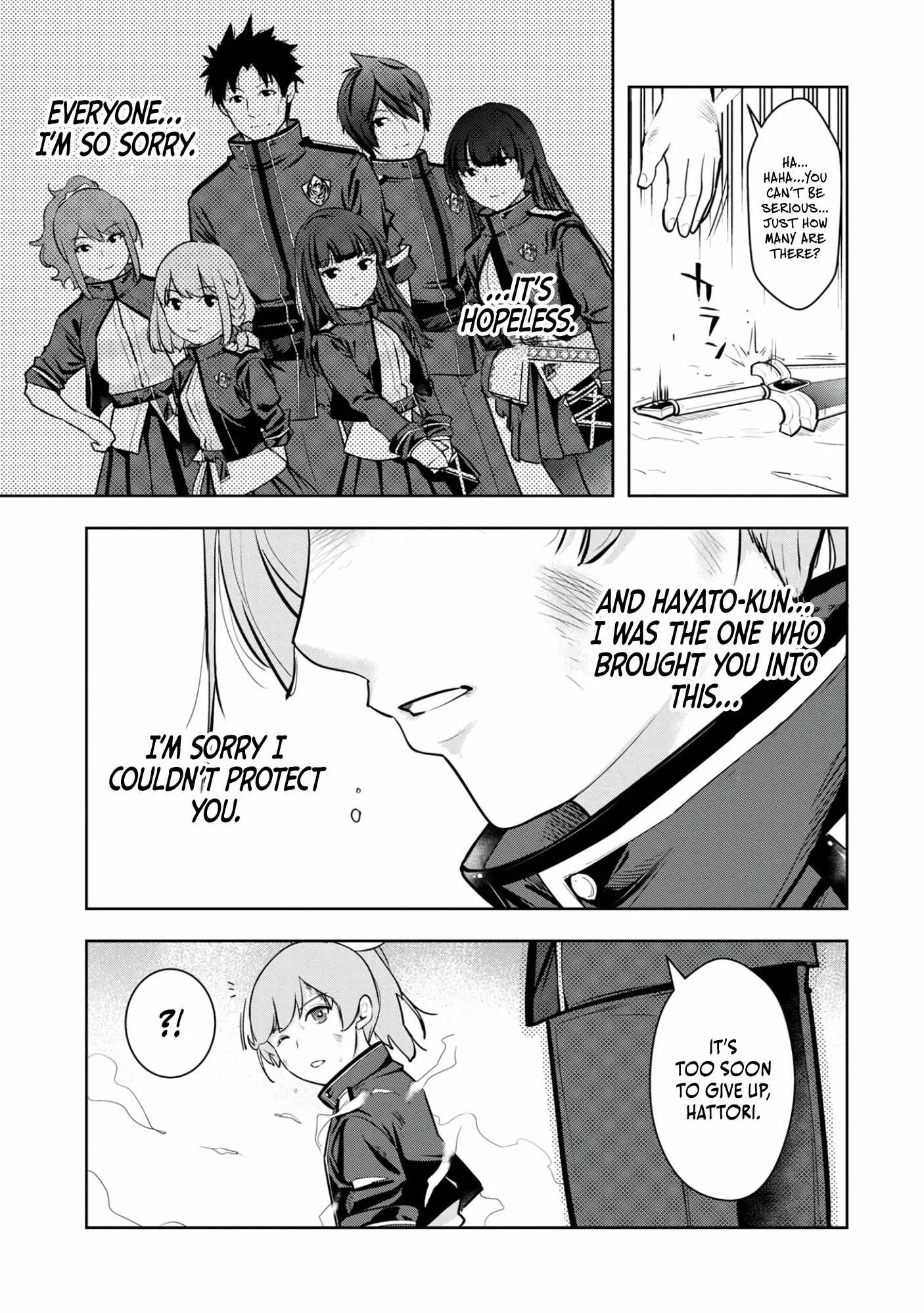 Kamigami no Kennou wo Ayatsurishi Mono ~Nouryoku Suuchi "0" de Sagesumareteiru Ore da ga, Jitsu wa Sekai Saikyou no Ikkaku~ Chapter 12 page 18