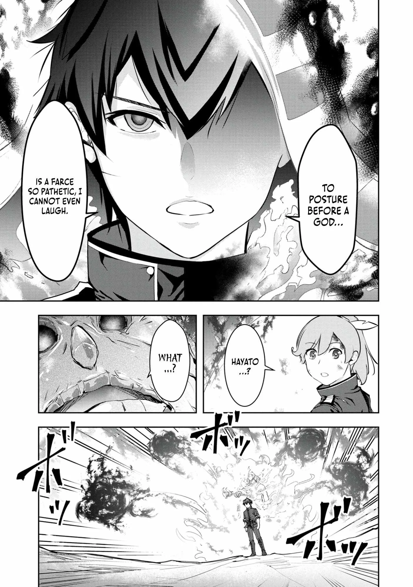 Kamigami no Kennou wo Ayatsurishi Mono ~Nouryoku Suuchi "0" de Sagesumareteiru Ore da ga, Jitsu wa Sekai Saikyou no Ikkaku~ Chapter 13 page 8