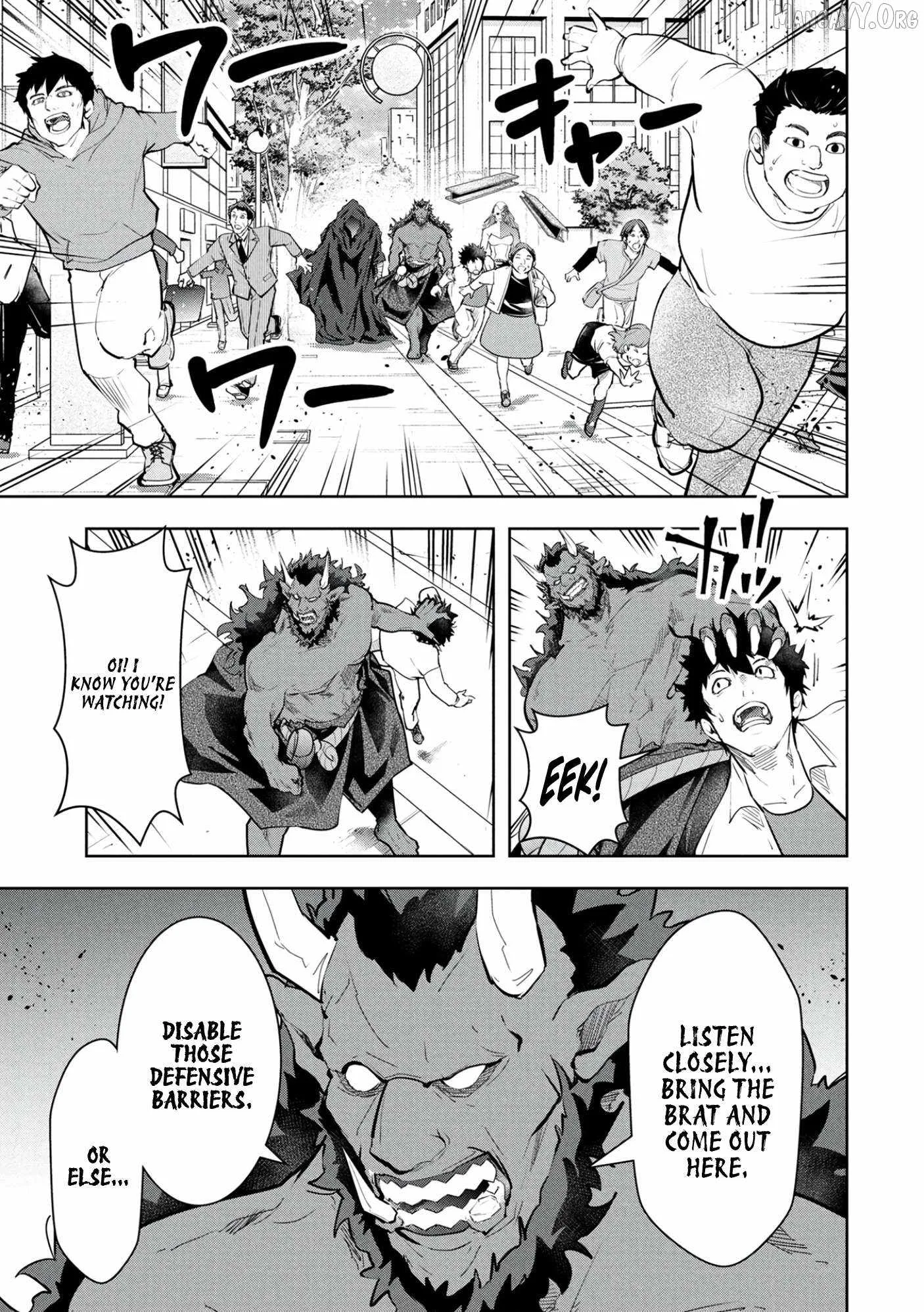 Kamigami no Kennou wo Ayatsurishi Mono ~Nouryoku Suuchi "0" de Sagesumareteiru Ore da ga, Jitsu wa Sekai Saikyou no Ikkaku~ Chapter 21 page 16