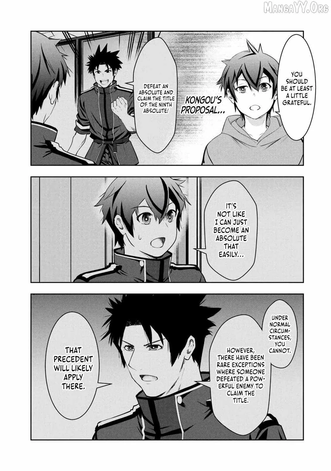 Kamigami no Kennou wo Ayatsurishi Mono ~Nouryoku Suuchi "0" de Sagesumareteiru Ore da ga, Jitsu wa Sekai Saikyou no Ikkaku~ Chapter 27 page 6
