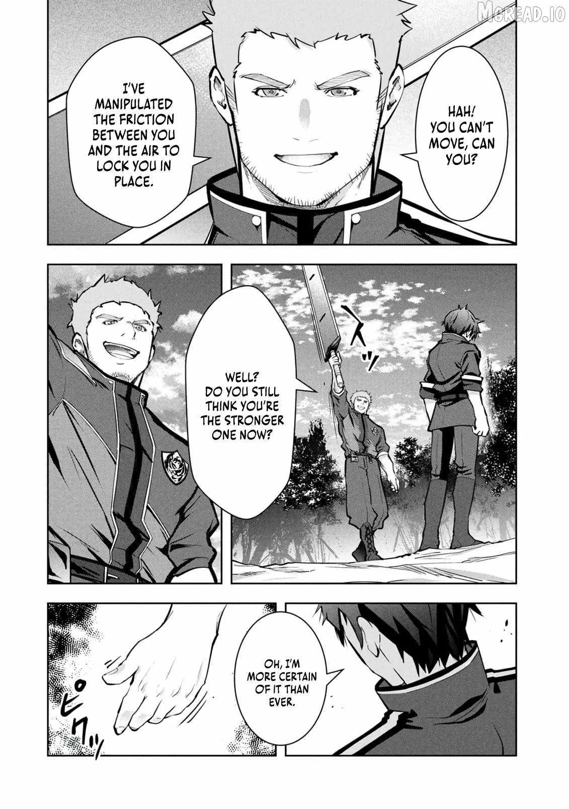 Kamigami no Kennou wo Ayatsurishi Mono ~Nouryoku Suuchi "0" de Sagesumareteiru Ore da ga, Jitsu wa Sekai Saikyou no Ikkaku~ Chapter 28 page 23