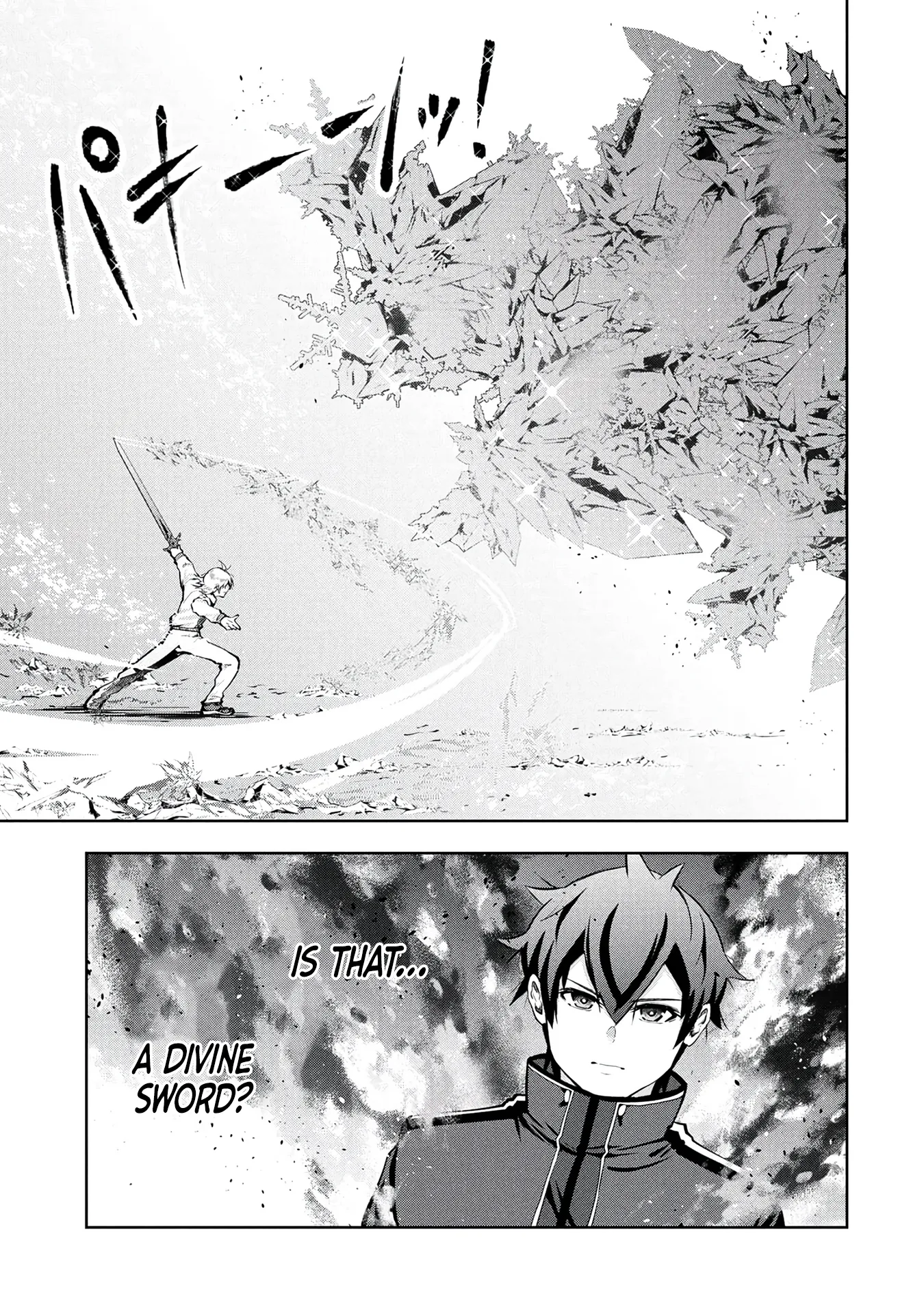 Kamigami no Kennou wo Ayatsurishi Mono ~Nouryoku Suuchi "0" de Sagesumareteiru Ore da ga, Jitsu wa Sekai Saikyou no Ikkaku~ Chapter 34 page 22