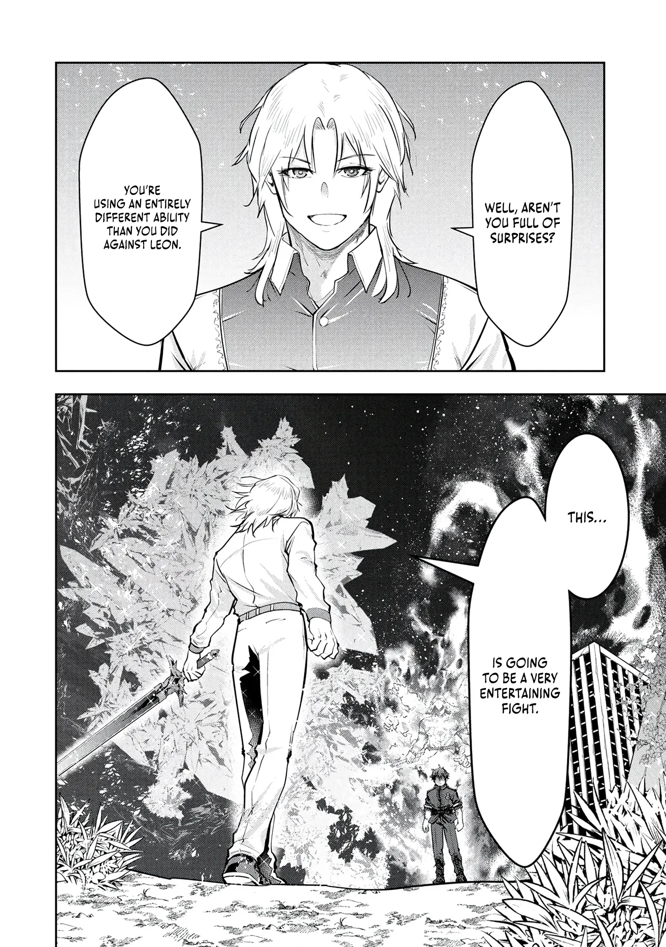 Kamigami no Kennou wo Ayatsurishi Mono ~Nouryoku Suuchi "0" de Sagesumareteiru Ore da ga, Jitsu wa Sekai Saikyou no Ikkaku~ Chapter 34 page 23
