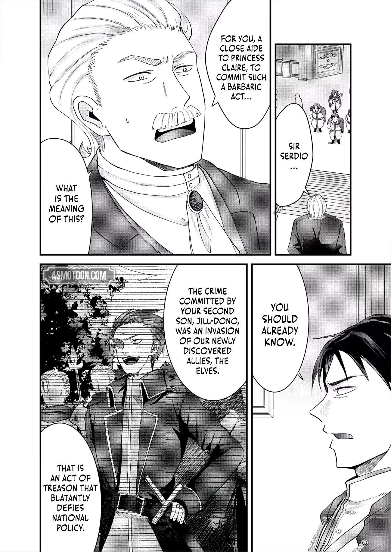 "Sono Hen no Kusa demo Kuttoke" to Tsuihou Sareta Munou Skill [Shokubutsugui] Mochi Tenseisha, Elf no Sato de Maboroshi no Shokubutsu o Tabete Musou Suru Chapter 33 page 11