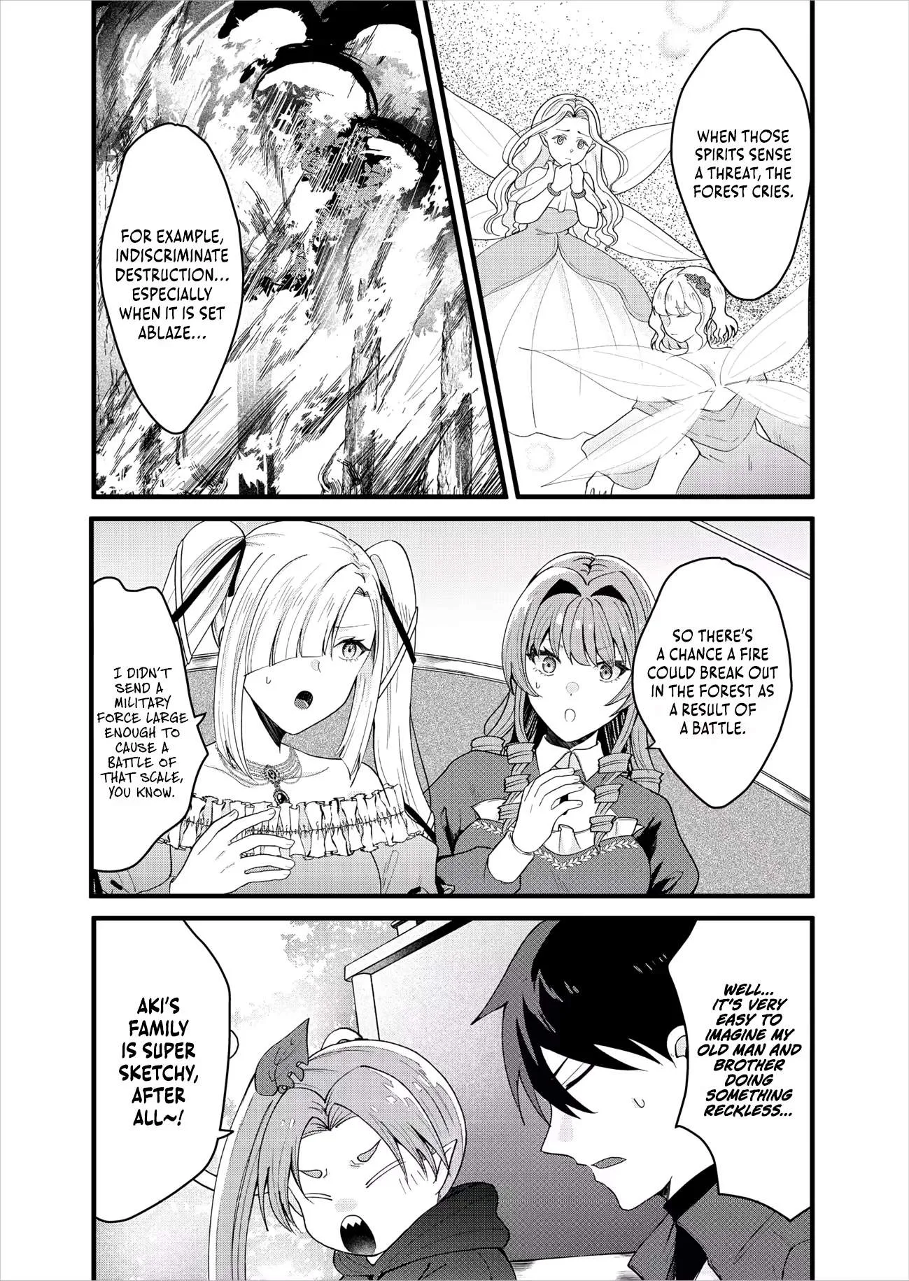 "Sono Hen no Kusa demo Kuttoke" to Tsuihou Sareta Munou Skill [Shokubutsugui] Mochi Tenseisha, Elf no Sato de Maboroshi no Shokubutsu o Tabete Musou Suru Chapter 34 page 10