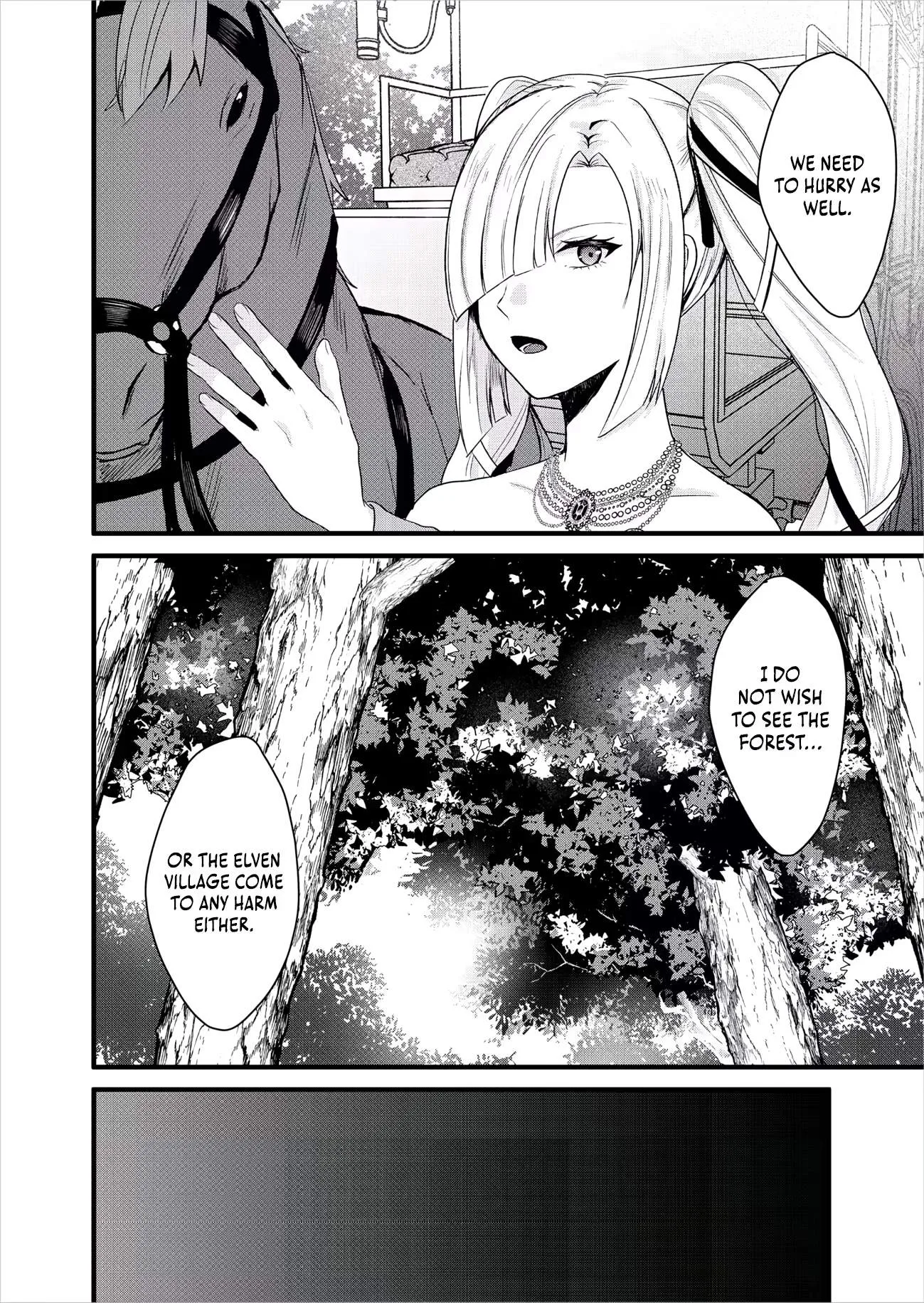 "Sono Hen no Kusa demo Kuttoke" to Tsuihou Sareta Munou Skill [Shokubutsugui] Mochi Tenseisha, Elf no Sato de Maboroshi no Shokubutsu o Tabete Musou Suru Chapter 34 page 13