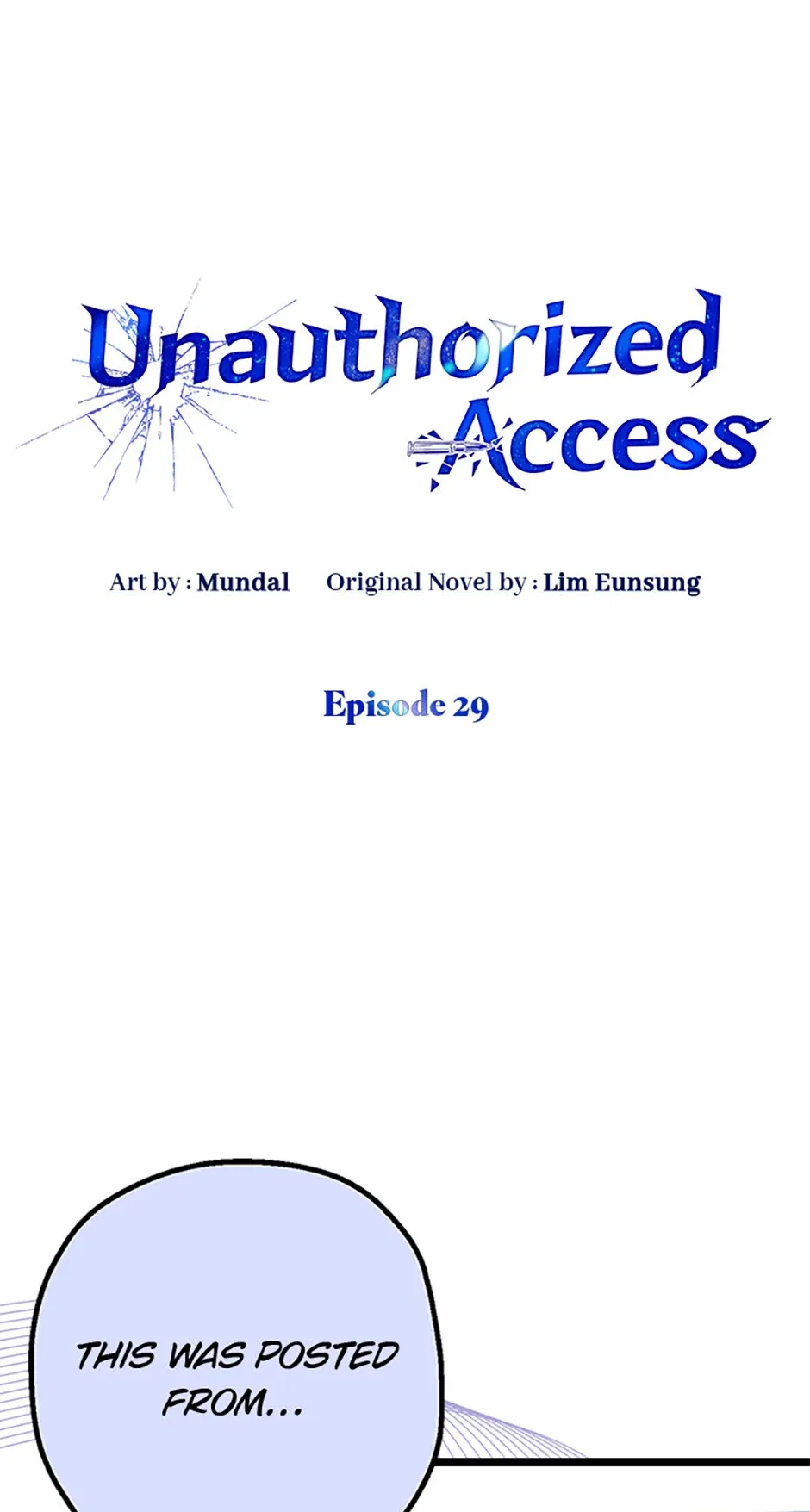 Unauthorized Access Chapter 29 page 2