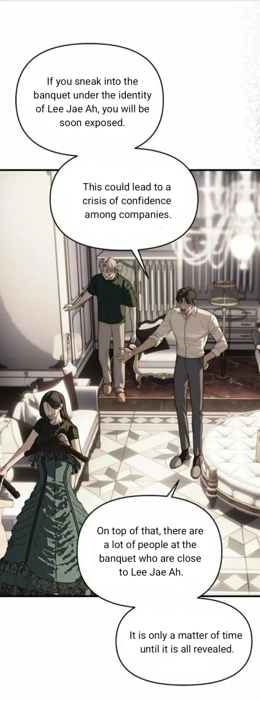 Undercover! Chaebol High School Chapter 94 page 124