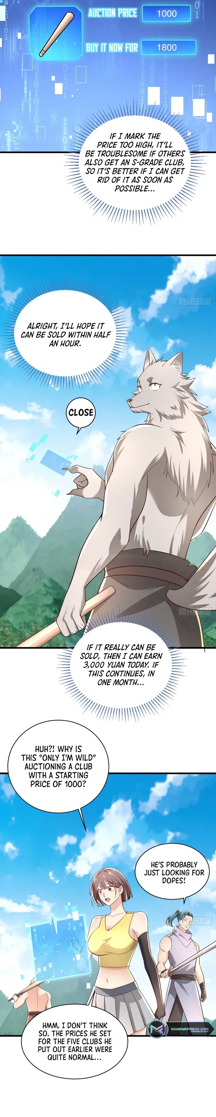 Upgrade From Wild Monsters Chapter 3 page 9