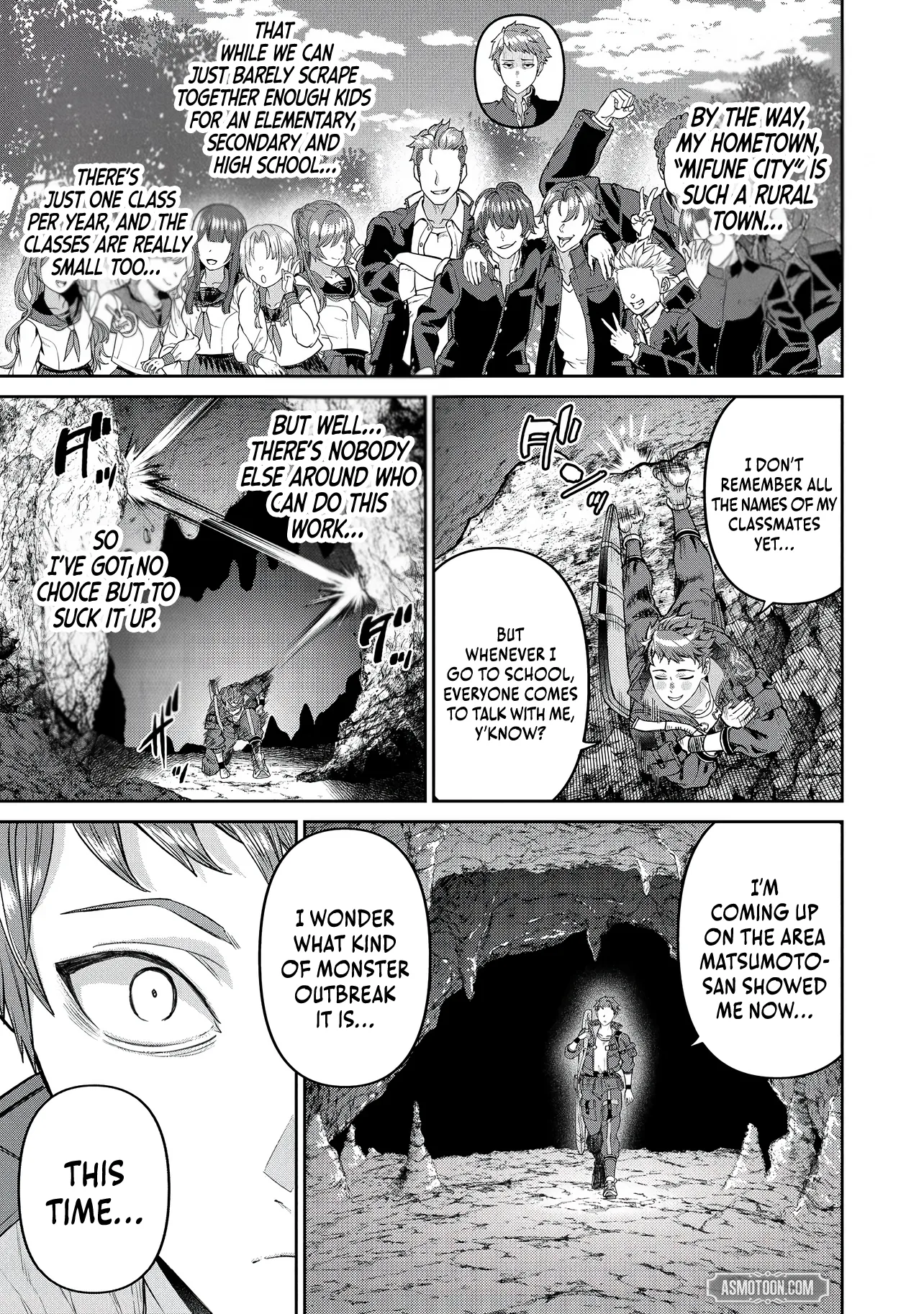 I Live in Such a Rural Area That I'm The Only Dungeon Explorer Here Chapter 1 page 22