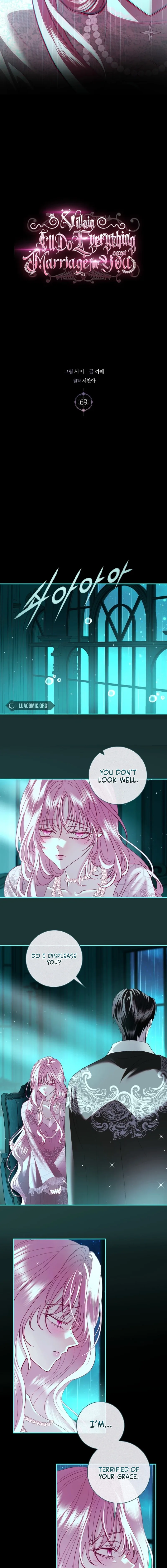 Villain, I’ll Do Everything Except Marriage for You! Chapter 69 page 5