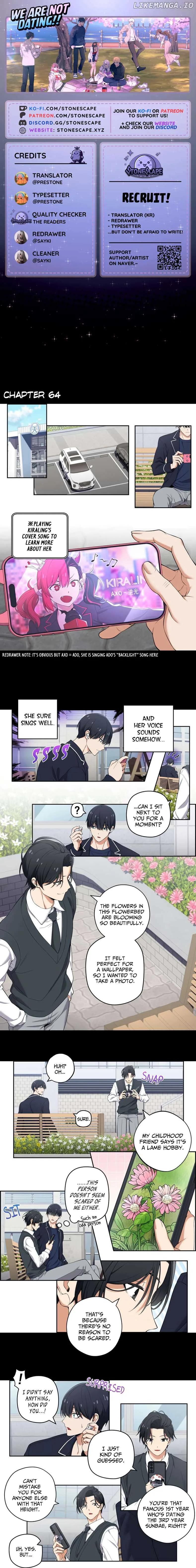 We Are Not Dating! Chapter 64 page 2