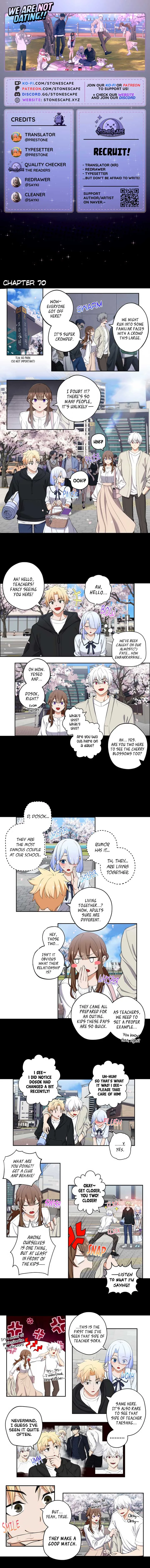 We Are Not Dating! Chapter 70 page 2