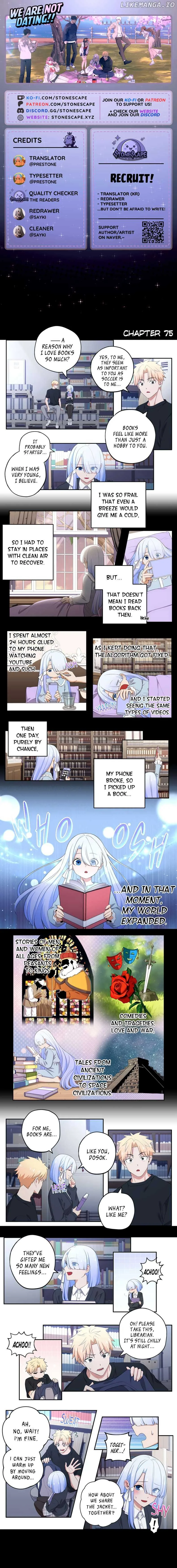 We Are Not Dating! Chapter 75 page 2