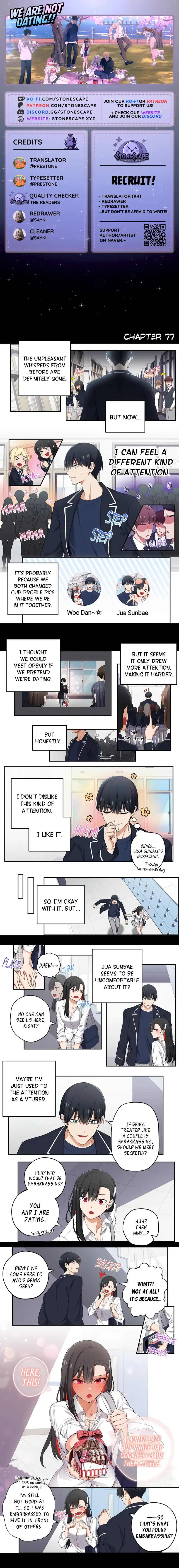 We Are Not Dating! Chapter 77 page 2