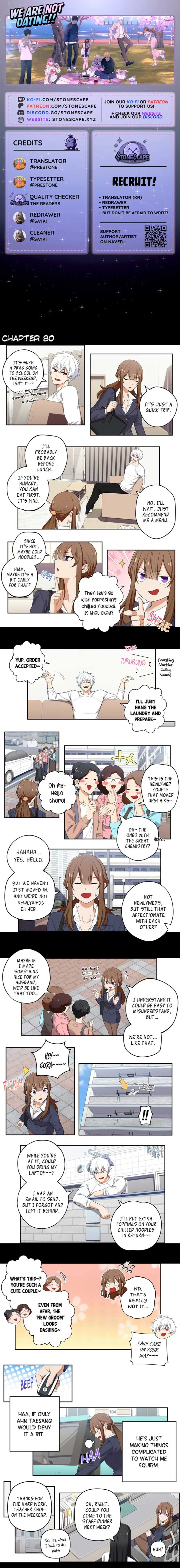 We Are Not Dating! Chapter 80 page 2