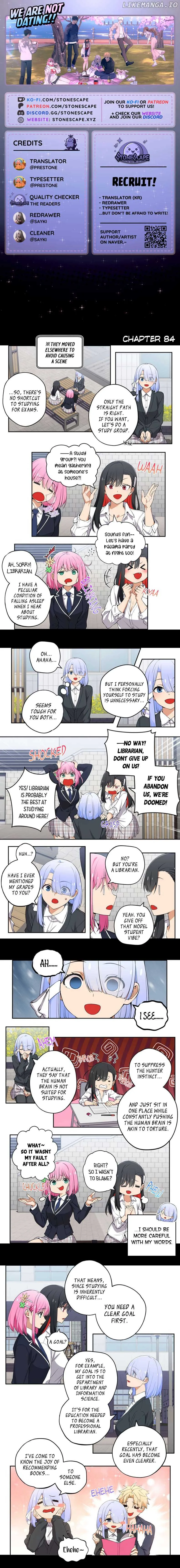 We Are Not Dating! Chapter 84 page 2