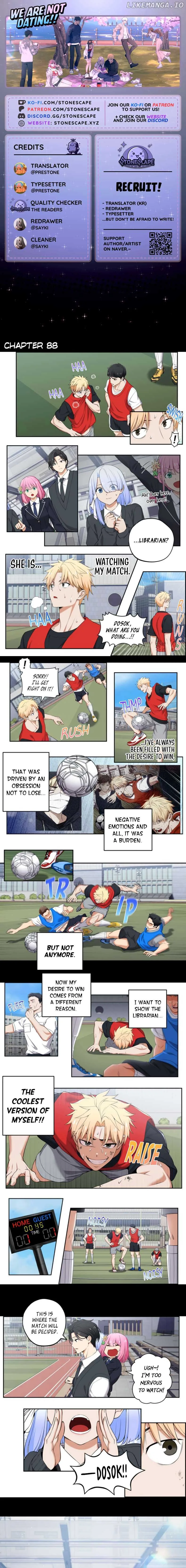 We Are Not Dating! Chapter 88 page 2