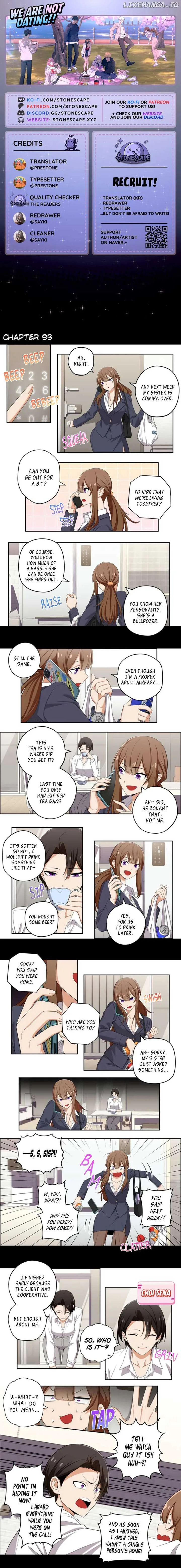 We Are Not Dating! Chapter 93 page 2