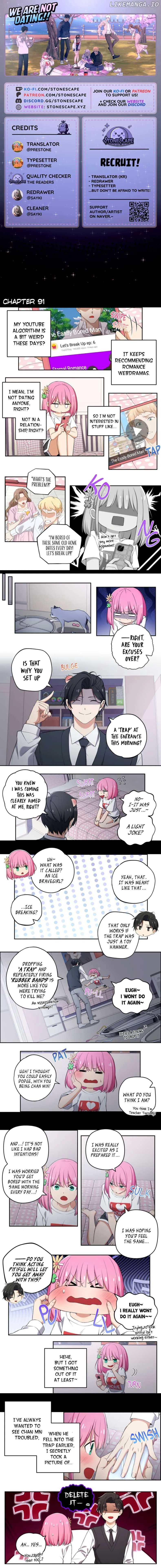 We Are Not Dating! Chapter 91 page 2