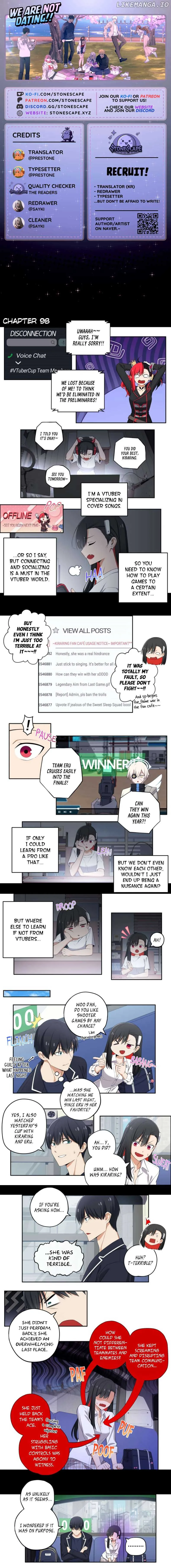 We Are Not Dating! Chapter 98 page 2