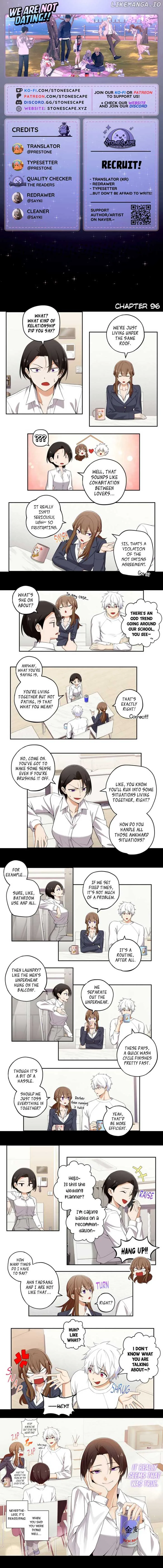 We Are Not Dating! Chapter 96 page 2