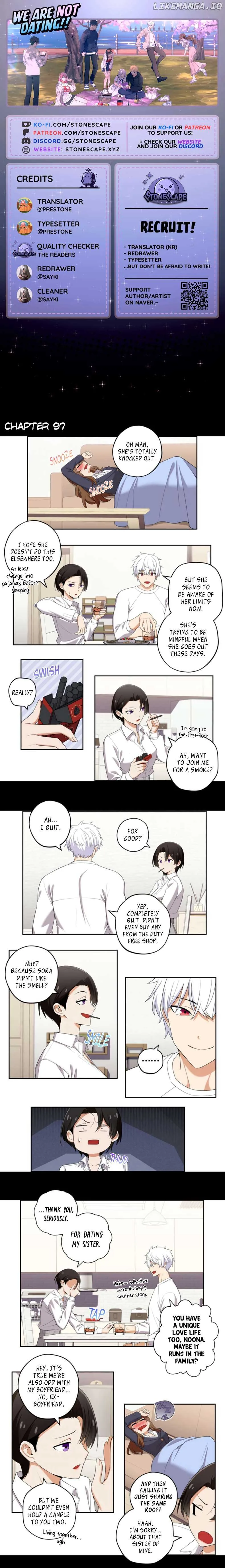 We Are Not Dating! Chapter 97 page 2