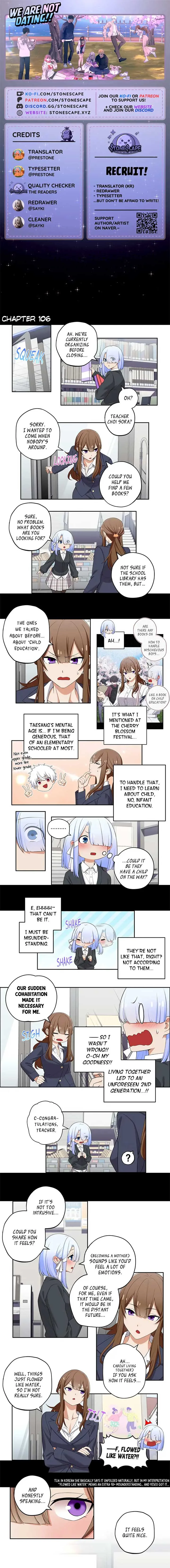 We Are Not Dating! Chapter 106 page 2