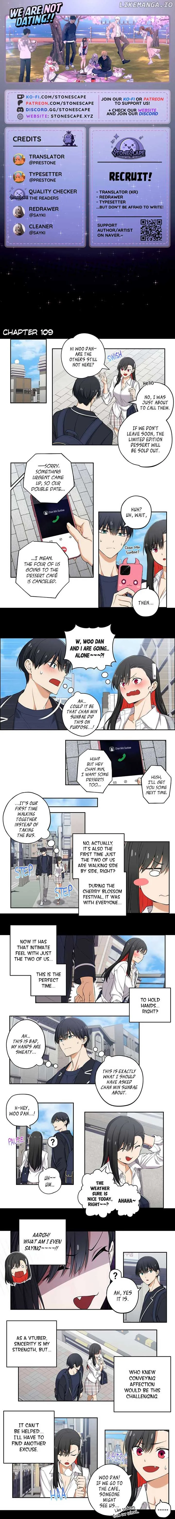 We Are Not Dating! Chapter 109 page 2