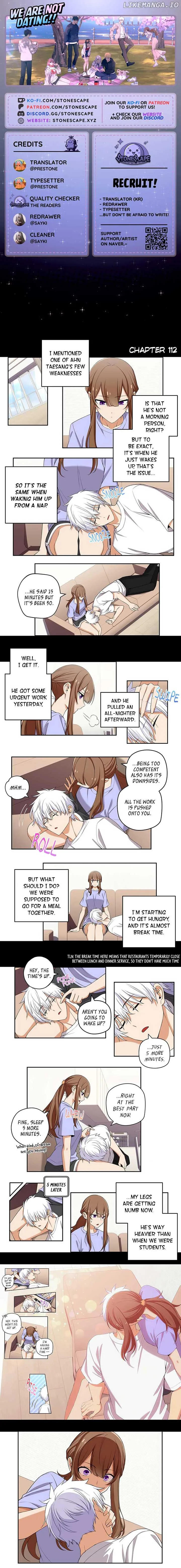 We Are Not Dating! Chapter 112 page 2