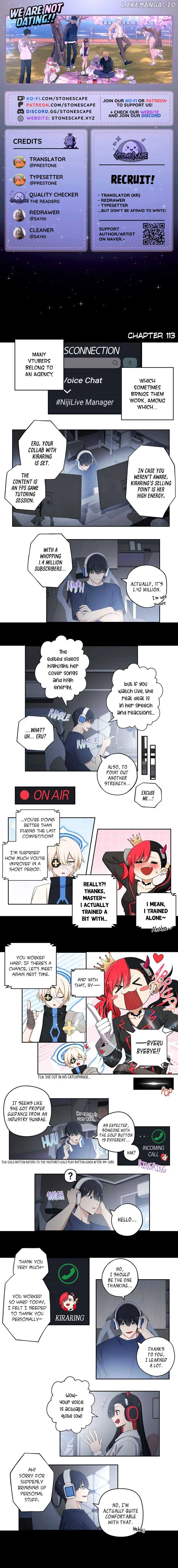 We Are Not Dating! Chapter 113 page 2