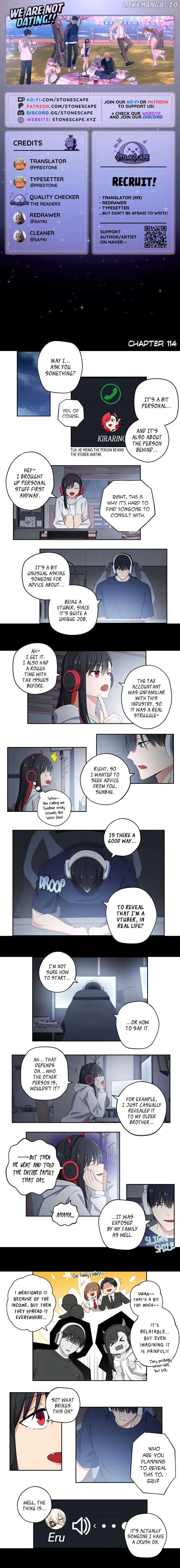 We Are Not Dating! Chapter 114 page 2