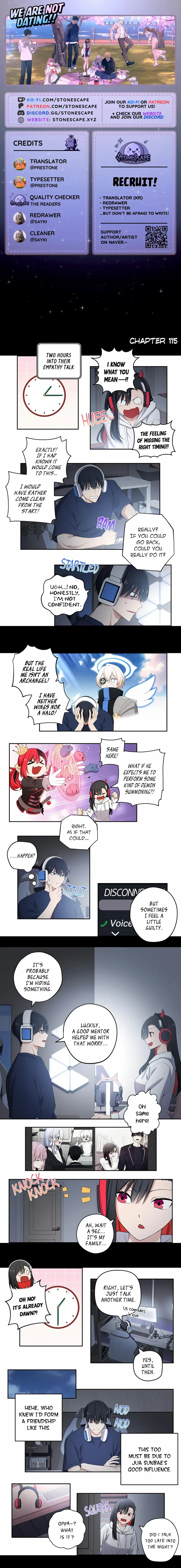 We Are Not Dating! Chapter 115 page 2