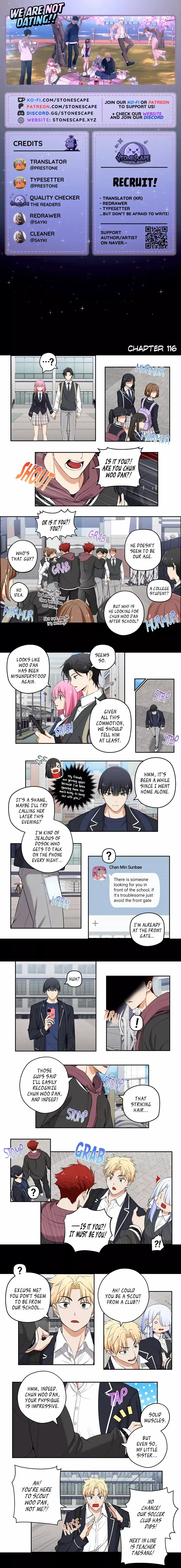 We Are Not Dating! Chapter 116 page 2